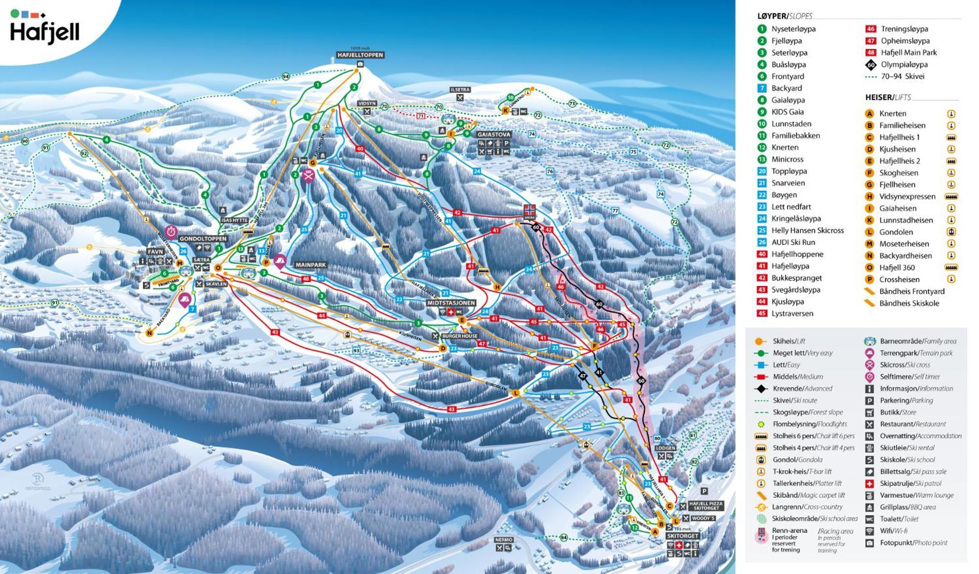 Ski And Bike-In And Out Hafjell Εξωτερικό φωτογραφία